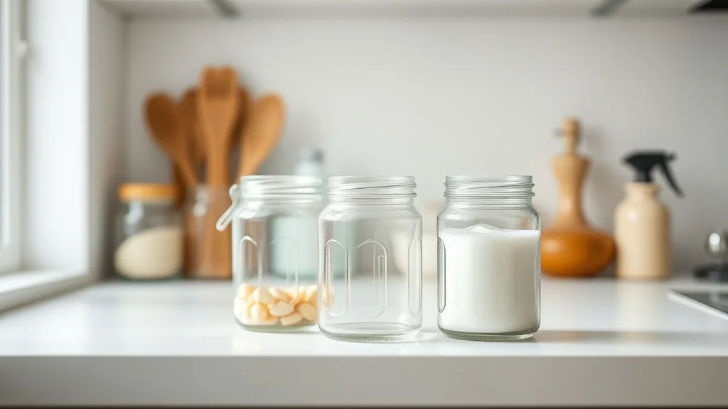 How to Refill Glass Jars Safely for Household Products