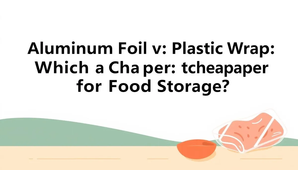 Aluminum Foil vs. Plastic Wrap: Which is Cheaper for Food Storage?