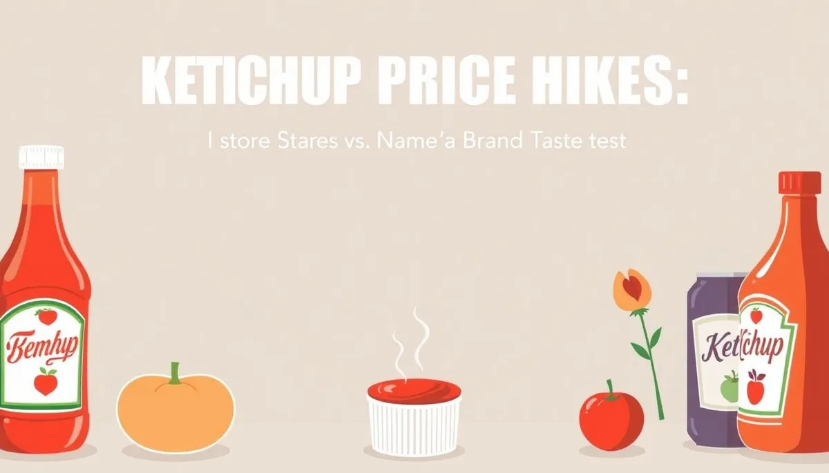 Ketchup Price Hikes: Store Brand vs. Name Brand Taste Test