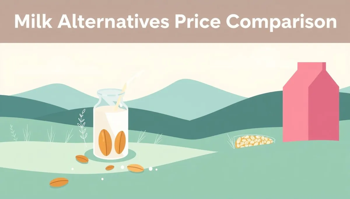 Milk Alternatives Price Comparison: Almond, Soy, Oat, and Dairy