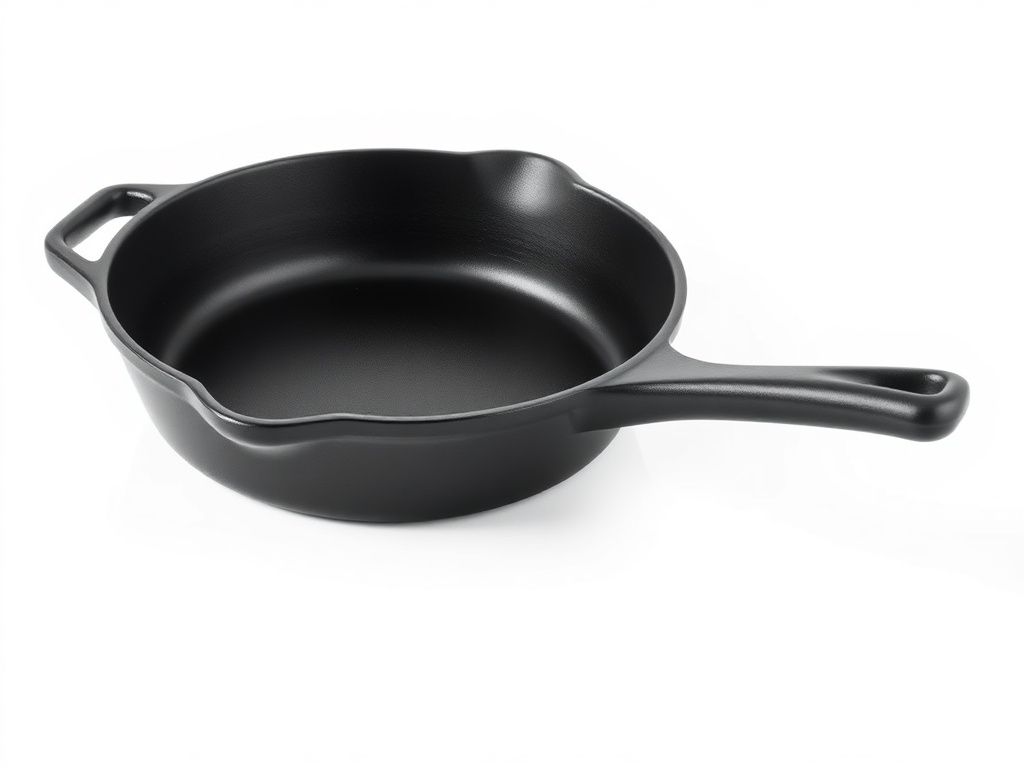 Lodge Seasoned Cast Iron Skillet 6.5 Inches - PFAS-Free, Non-Toxic Cookware - Use with an Oven, Stove, Grill, or Campfire - Naturally Non-Stick & Oven Safe