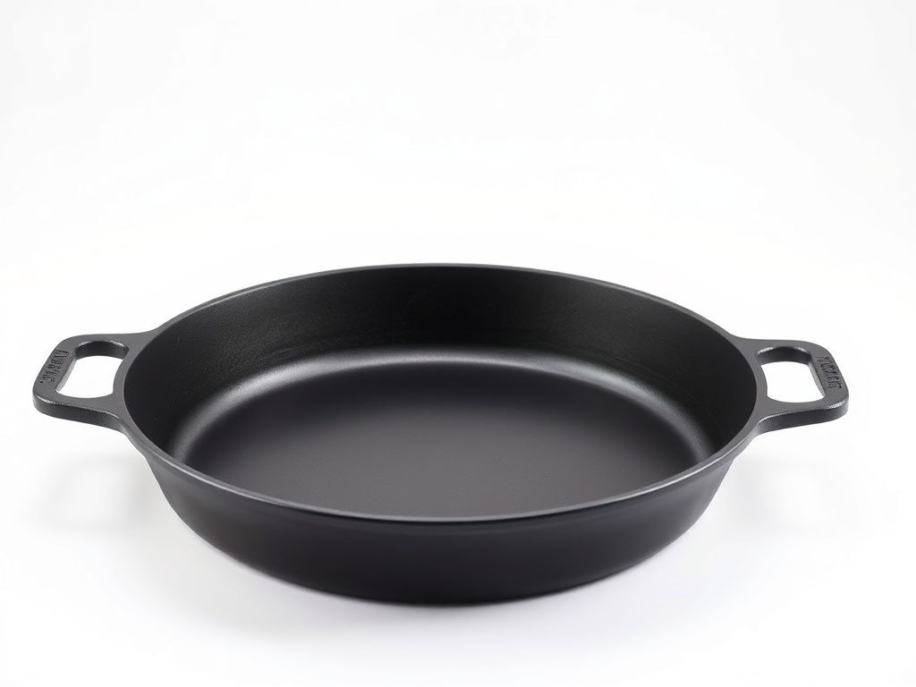 Backcountry Iron 12 Inch Round Large Pre-Seasoned Cast Iron Skillet
