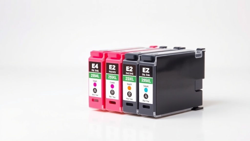 E-Z Ink Remanufactured Ink Cartridge Replacement for 252XL Combo Pack for Epson Printer Workforce WF-7110 WF-7720 WF-7710 WF-3620 WF-3640 (1 Large Black, 1 Cyan, 1 Magenta, 1 Yellow) 4 Pack